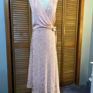 Ralph Lauren Blush Pink Asymmetrical Dress
